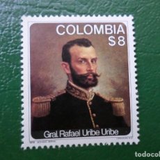 Sellos: .COLOMBIA, 1979, 65 ANIV. MUERTE DEL GENERAL RAFAEL URIBE, YVERT 738. Lote 361556715