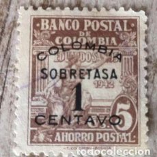 Sellos: SELLO COLOMBIA 1942 CON SOBRE TASA VER LA FOTO. Lote 374692424