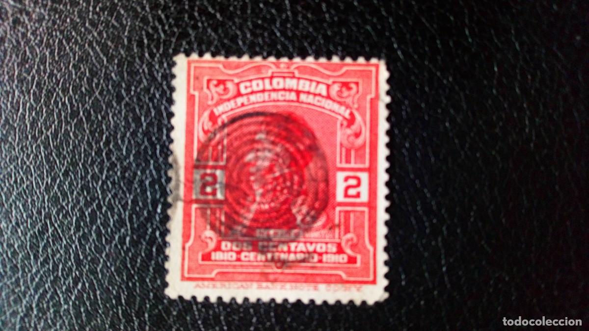 Sellos: COLOMBIA 1910, A. NARI&Ntilde;O, - Foto 1