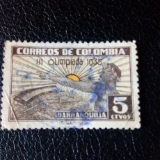 Sellos: COLOMBIA 1935, OLIMPIADAS, YT 276. Lote 376428964
