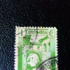 Sellos: COLOMBIA 1938, IV CENTENARIO DE LA FUNDACIÓN DE BOGOTÁ, YT 313