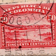 Sellos: COLOMBIS 1917 STAMP ,, MICHEL 246. Lote 400429939