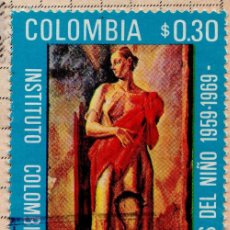 Sellos: COLOMBIS 1970 STAMP ,, MICHEL 1163. Lote 400430204