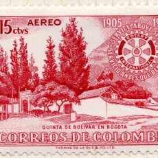 Sellos: COLOMBIA , 1955 , STAMP , MICHEL CO 744. Lote 402494014