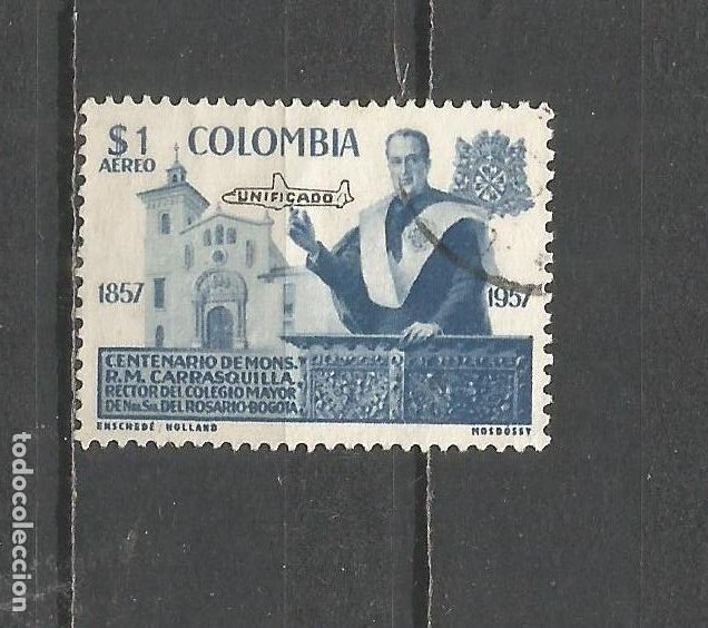 Francobolli: COLOMBIA CORREO AEREO YVERT NUM. 334 USADO