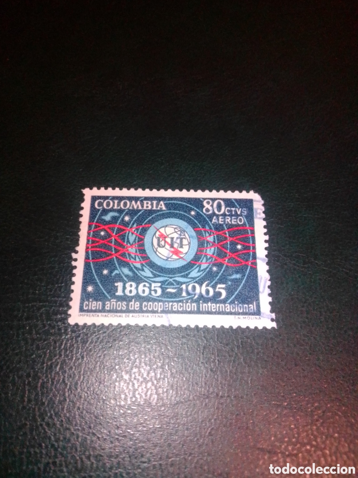 Sellos: Colombia 1965 UIT - Foto 1