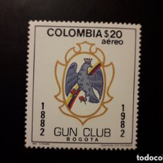 Sellos: COLOMBIA YVERT A-705 SERIE COMPLETA NUEVA *** 1982 GUN CLUB PEDIDO MÍNIMO 3€