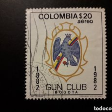Sellos: COLOMBIA YVERT A-705 SERIE COMPLETA USADA 1982 GUN CLUB PEDIDO MÍNIMO 3€
