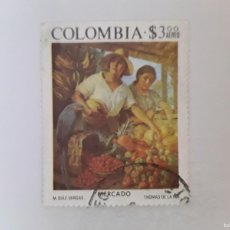 Sellos: COLOMBIA SELLO USADO