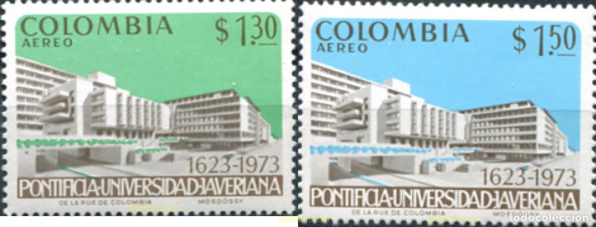 Sellos: 177583 MNH COLOMBIA 1973 350 ANIVERSARIO DE LA UNIVERSIDAD JAVERIANA DE BOGOTA