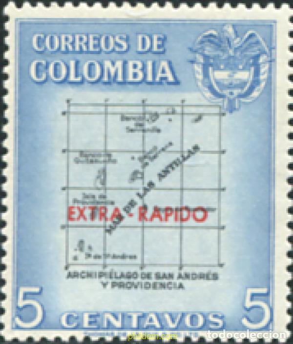 Sellos: 773895 MNH COLOMBIA 1957 MOTIVOS VARIOS
