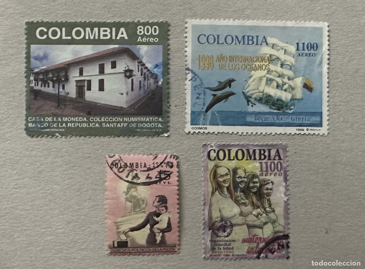 Sellos: Sellos usados y matasellados Colombia