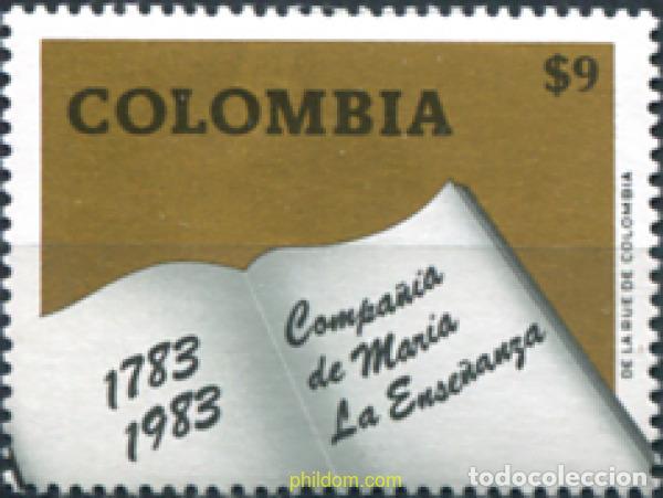 Sellos: 178330 MNH COLOMBIA 1983 200 ANIVERSARIO DE LA EDUCACION PUBLICA