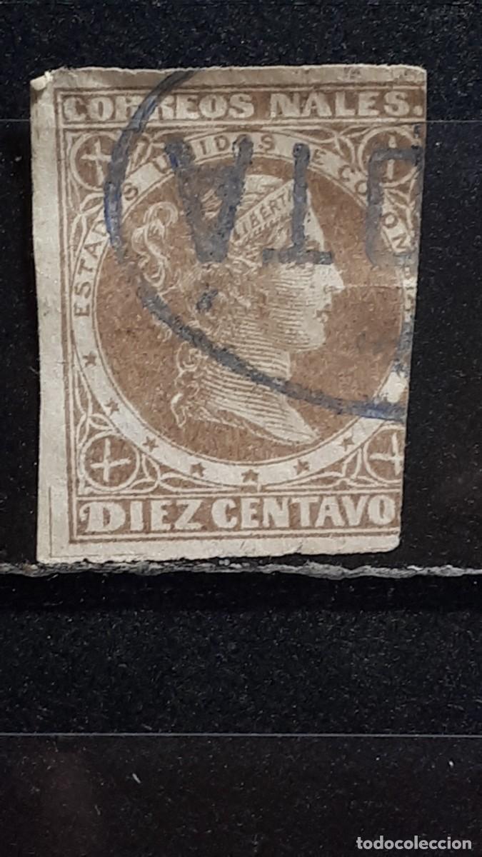 Sellos: COLOMBIA. A&Ntilde;O 1876. &deg;. YVERT 55