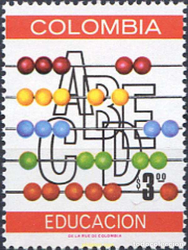 Sellos: 177826 MNH COLOMBIA 1977 EDUCACION