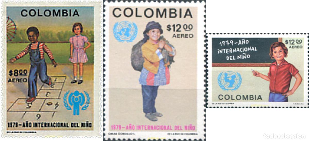 Sellos: 70433 MNH COLOMBIA 1979 A&Ntilde;O INTERNACIONAL DE LA JUVENTUD