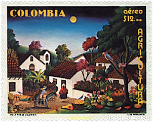 Sellos: 139851 MNH COLOMBIA 1980 AGRICULTURA