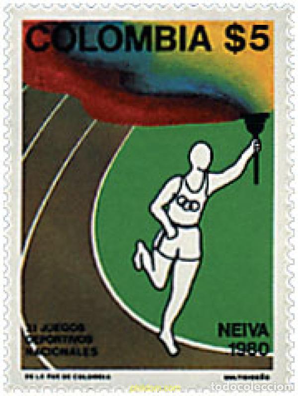Sellos: 27073 MNH COLOMBIA 1980 11 JUEGOS DEPORTIVOS NACIONALES