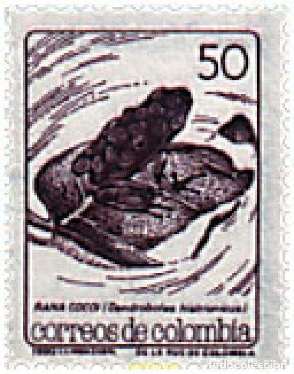 Sellos: 31273 MNH COLOMBIA 1990 FAUNA
