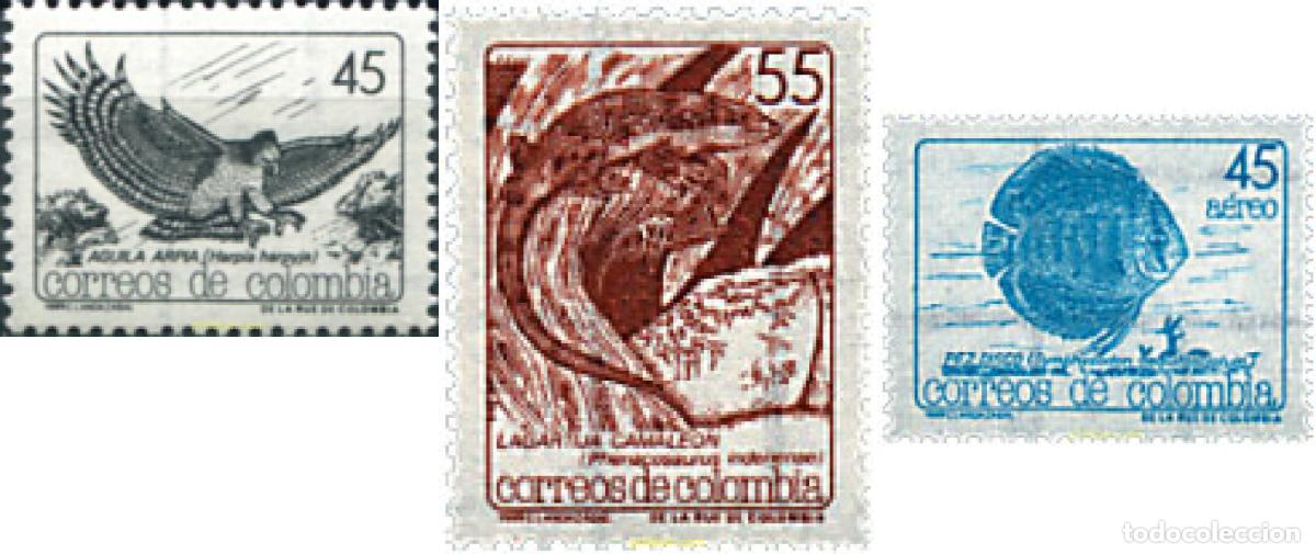 Sellos: 33363 MNH COLOMBIA 1989 FAUNA