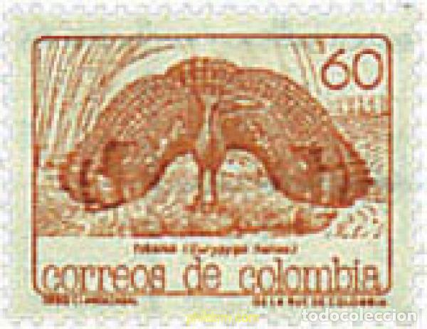 Sellos: 33281 MNH COLOMBIA 1990 FAUNA