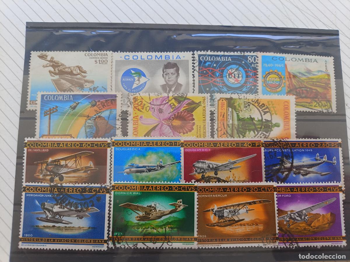 Sellos: Colombia. Lote de sellos