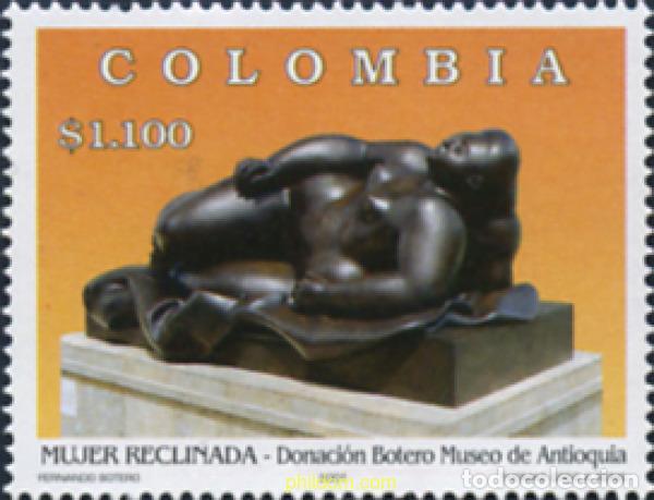 Sellos: 99152 MNH COLOMBIA 2001 MUSEO DE ANTIOQUIA. DONACION BOTERO