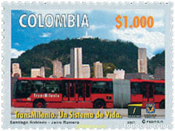 Sellos: 123381 MNH COLOMBIA 2003 TRANSPORTES DE BOGOTA