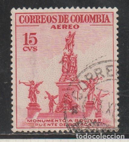 Sellos: COLOMBIA // YVERT 241 AEREO // 1953 ... USADO
