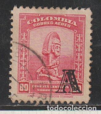 Sellos: COLOMBIA // YVERT 210 AEREO // 1951-62 ... USADO