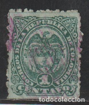 Sellos: COLOMBIA // YVERT 84 // 1886 ... USADO