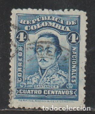 Sellos: COLOMBIA // YVERT 245 // 1923-25 ... USADO