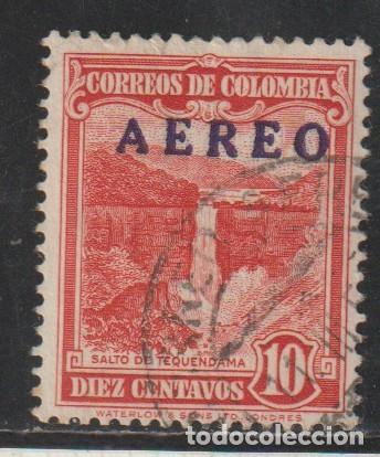 Sellos: COLOMBIA // YVERT 253 AEREO // 1954 ... USADO