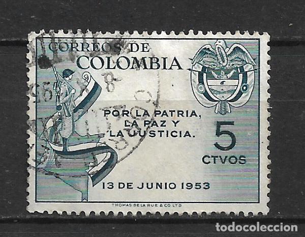 Sellos: colombia 1953 sello usado - 20/4