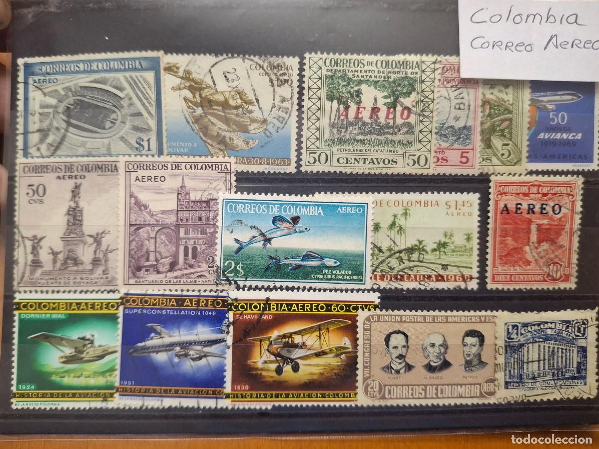 Briefmarken: HB1146 SELLOS COLOMBIA correo aereo ideal para tematicas (LEER DESCRIPCION)