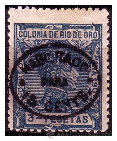 RÍO DE ORO 1911 ALFONSO XIII, EDIFIL Nº 63 * (Sellos - España - Colonias Españolas y Dependencias - África - Río de Oro)