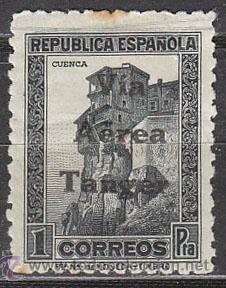 Sellos: TANGER EDIFIL Nº 138, casas colgadas de Cuenca, NUEVO con charnela - Foto 1 - 35737469