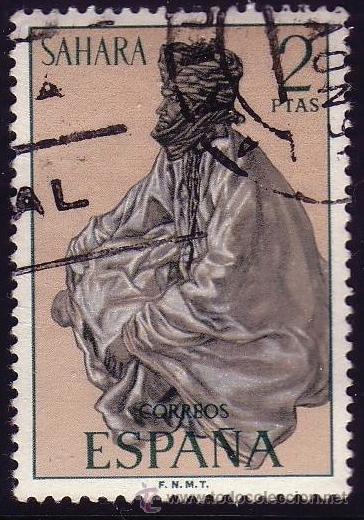 Briefmarken: S&aacute;hara. 1972. Tipos ind&iacute;genas. Edifil 229