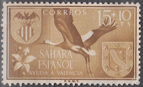 Timbres: EDIFIL 147, NUEVO SIN GOMA. AYUDA A VALENCIA. FAUNA.