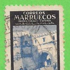 Sellos: EDIFIL 402 - MARRUECOS - PUERTAS TÍPICAS - PUERTA DE LA REINA. (1955).. Lote 63374384