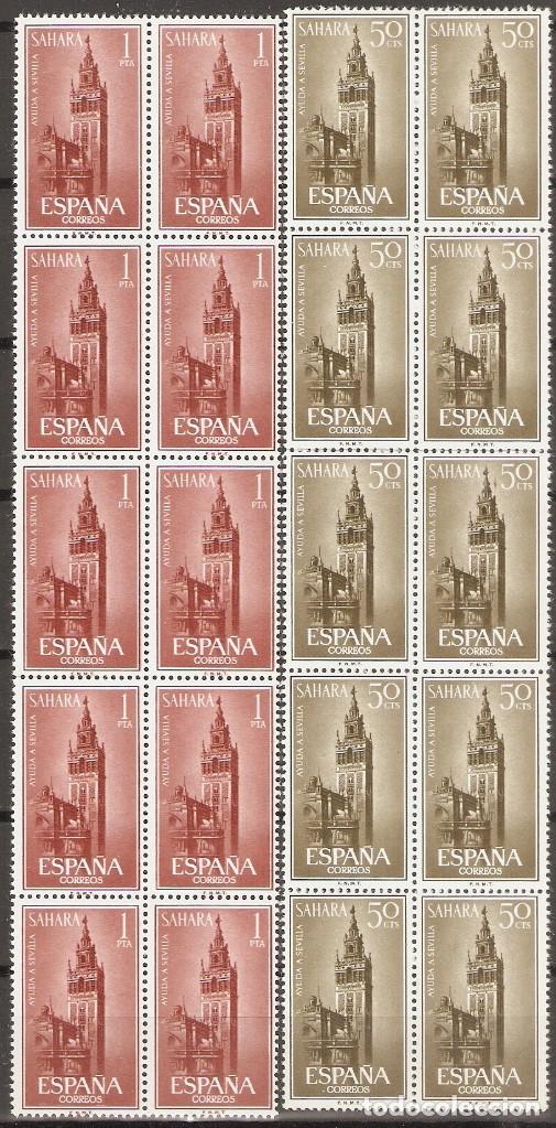 Timbres: SAHARA EDIFIL 215/6** MNH 10 SERIES COMPLETAS