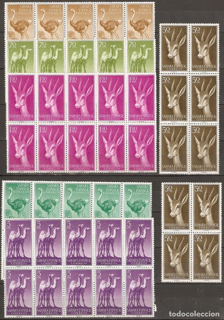 Timbres: SAHARA EDIFIL 133/8** MNH 10 SERIES COMPLETAS