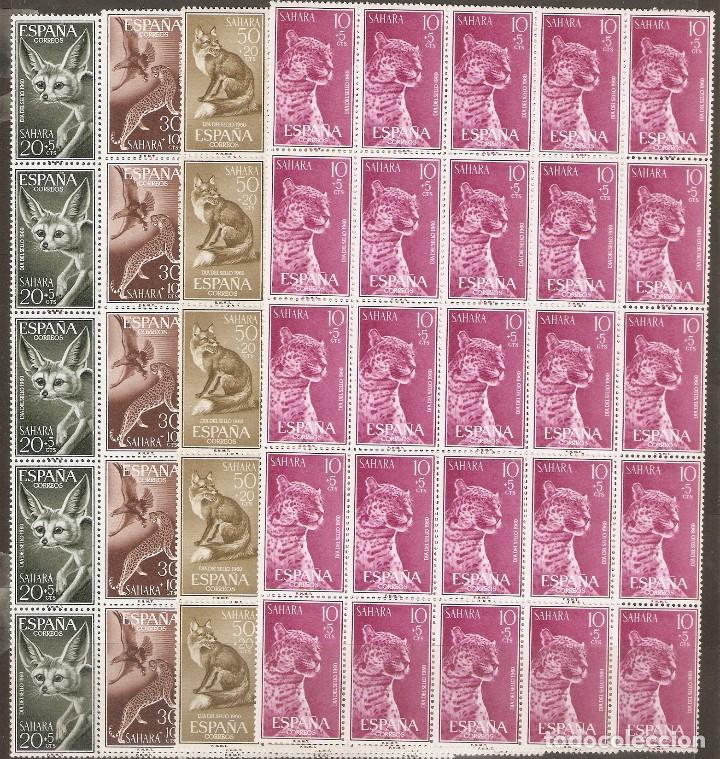 Timbres: SAHARA EDIFIL 176/9** MNH 25 SERIES COMPLETAS