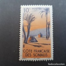 Sellos: SOMALIA COLONIA FRANCESA 1947 DESIERTO DE DANAKIL SCOTT 248* YVERT 264*,NUEVO,FIJASELLO,(LOTE AG)