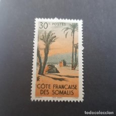 Sellos: SOMALIA COLONIA FRANCESA 1947 DESIERTO DE DANAKIL SCOTT 249* YVERT 265*,NUEVO,FIJASELLO,(LOTE AG)