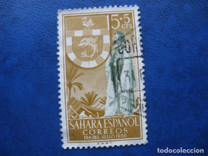 Briefmarken: sahara, 1956 dia del sello,edifil 131