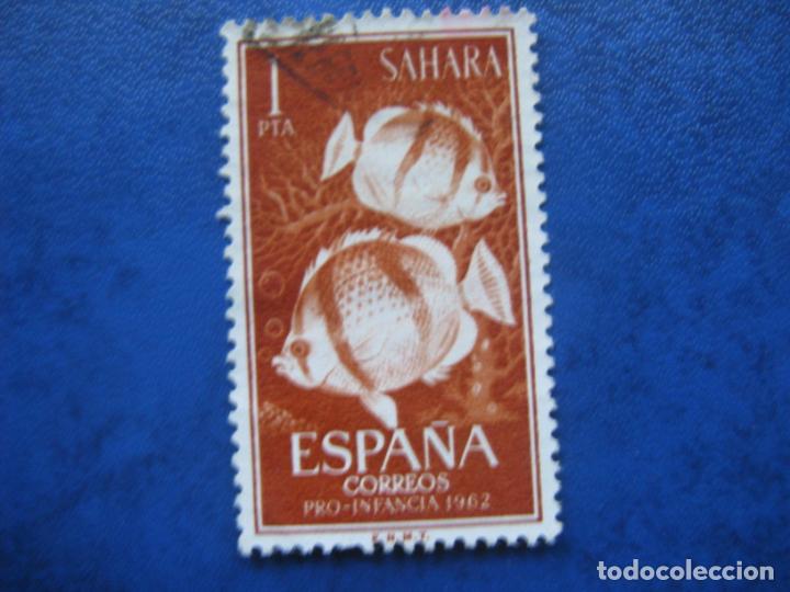 Briefmarken: sahara, 1962 pro infancia, edifil 211
