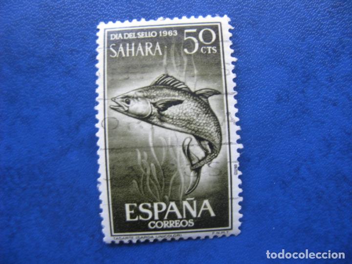 Briefmarken: sahara, 1964 dia del sello, edifil 223