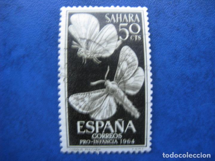Briefmarken: sahara, 1964 pro infancia, edifil 226