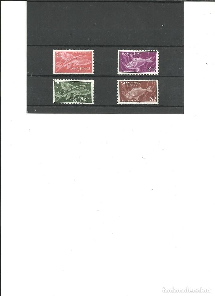 Briefmarken: SAHARA-116/19 Dia del Sello Pez Volador y Dorada nuevos sin fijasellos(seg&uacute;n foto)